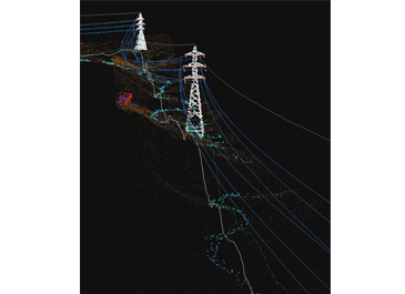 三維掃描應(yīng)用電力巡檢