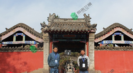 關帝廟古建掃描項目順利完成