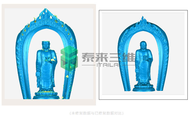 三維激光掃描技術在雕像中的應用：東林大佛掃描案例